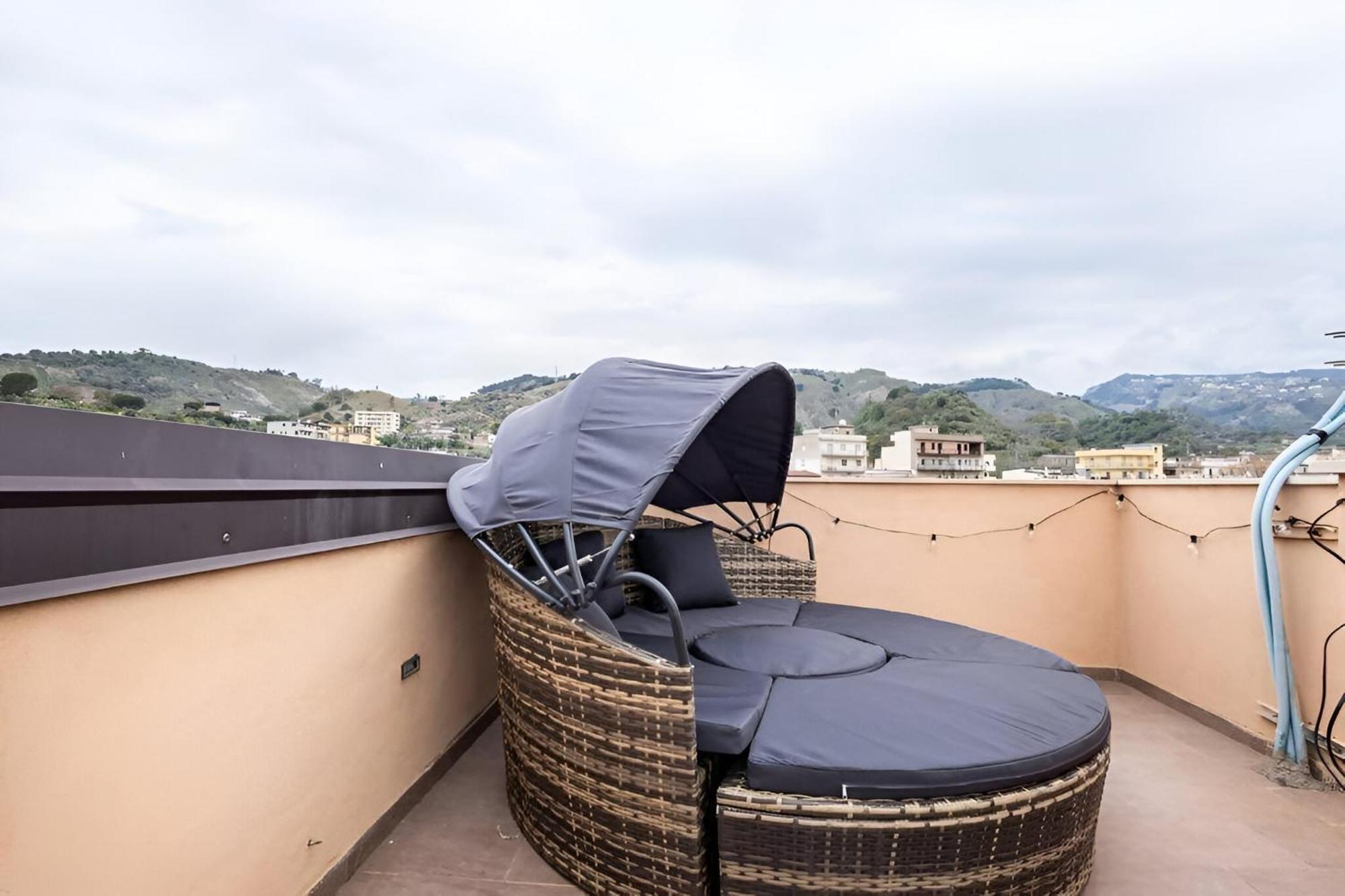 Romantico Monolocale Veranda Privata Vista Mare Reggio di Calabria Exterior foto